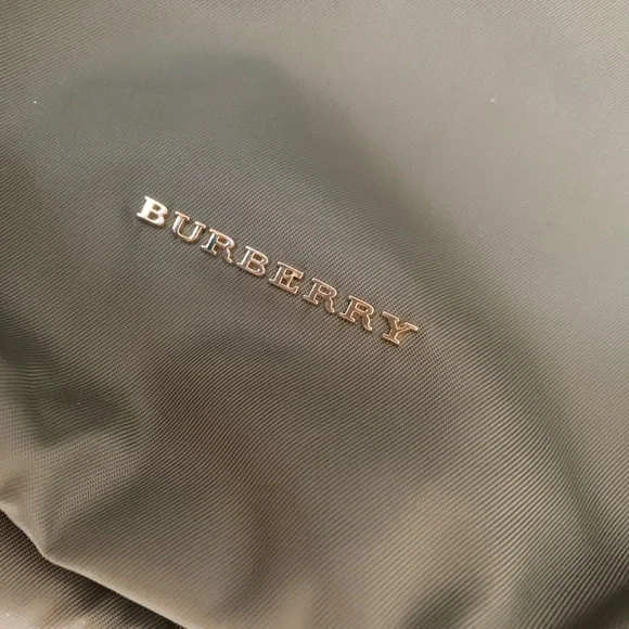 NWT Burberry Rucksack Olive Green Medium Backpack - Picture 8 of 9